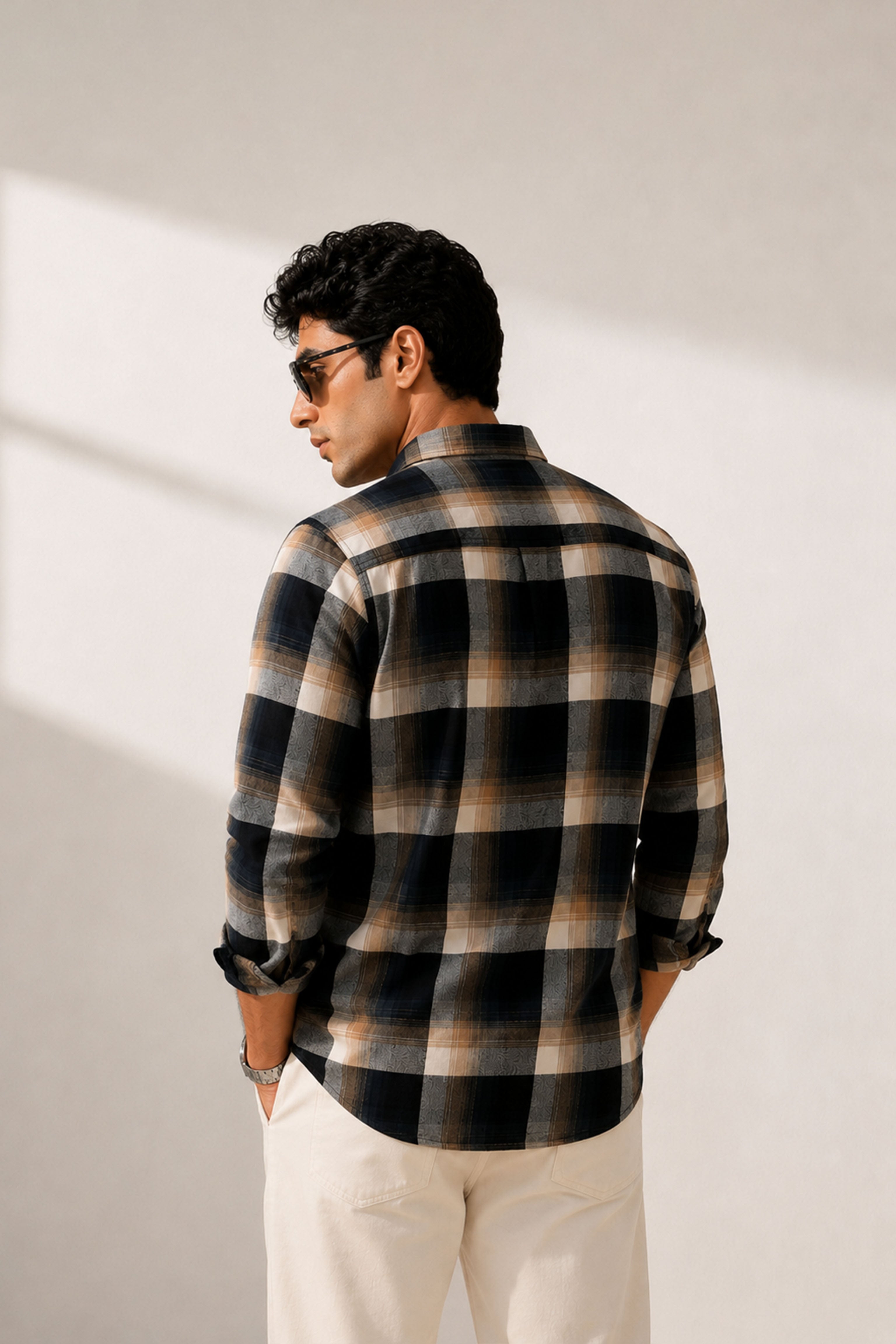 Boxy Fit Oversize Shirt Green