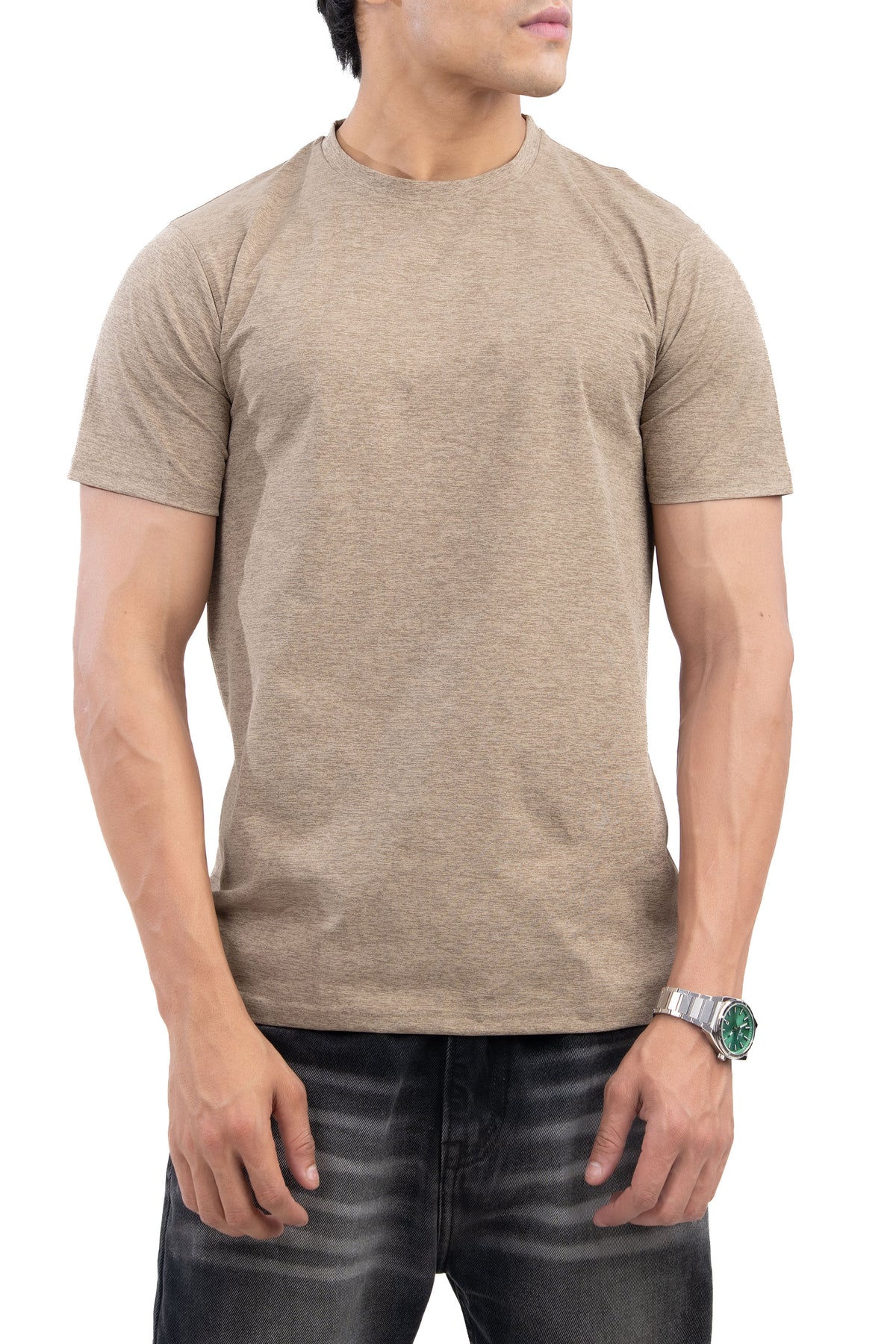 Fragrance Fuel Regular Fit T-Shirt Beige